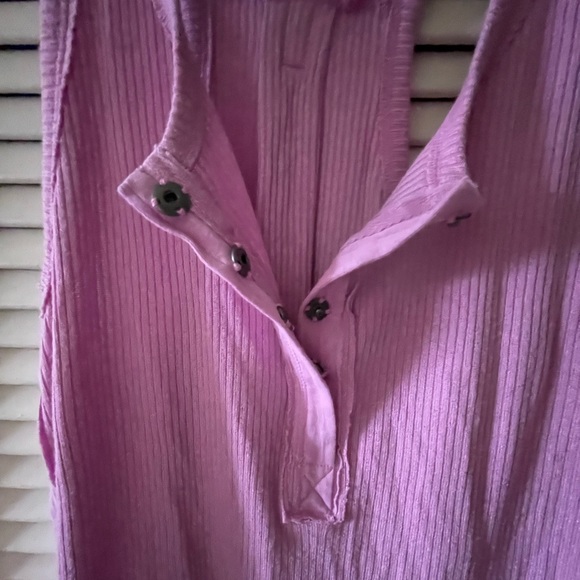 Free People Ribbed Racerback Tank Top - Picture 2 of 3